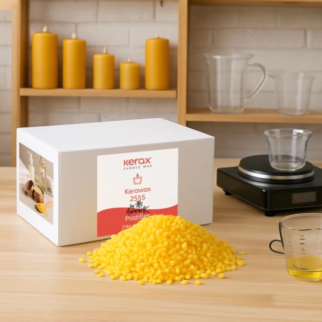 Kerawax 2555 Yellow Beeswax Pellets