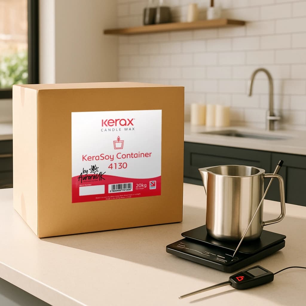 Kerasoy 4130 container wax 20kg box