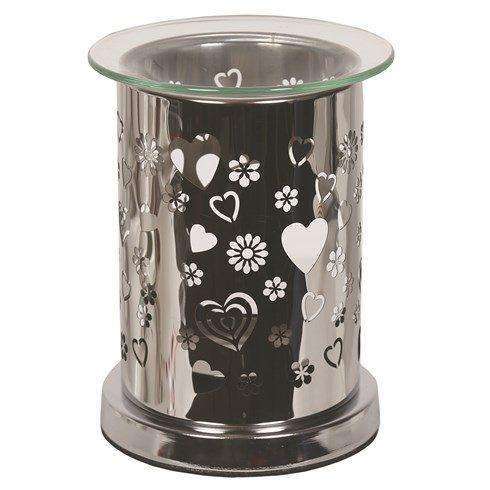 Mirror Wax Melt Burner - Hearts & Flowers
