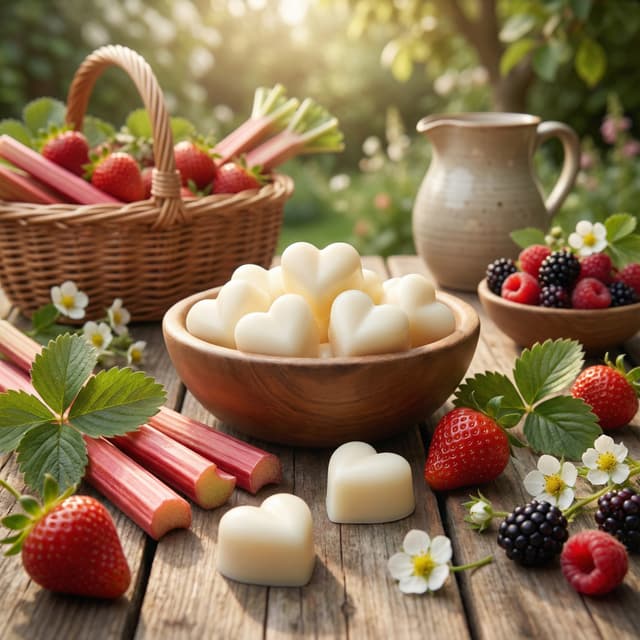 Strawberry & Rhubarb Long Lasting Wax Melts